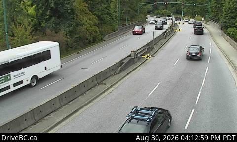 Current view of Stanley Park Causeway, Vancouver
