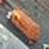 A crop of the brown container