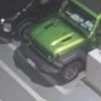 A crop of the green taxi