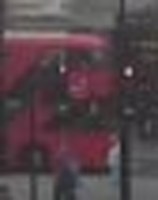 A crop of red double-decker bus 10