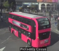 A crop of red double-decker bus BUS94