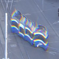 A crop of the blue visible