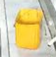 A crop of the yellow bin