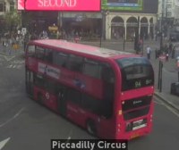 A crop of red double-decker 94